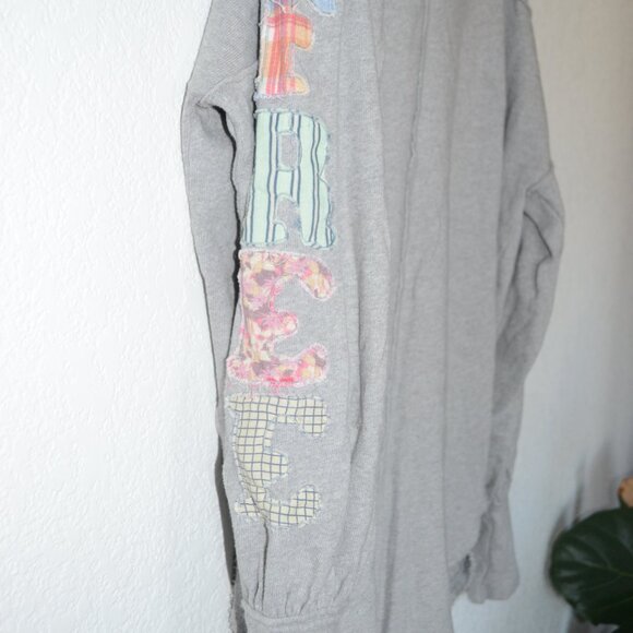 Free People We The Free Tee Tunic Top – Floral Patch – 100% Cotton – Medium - Picture 7 of 16